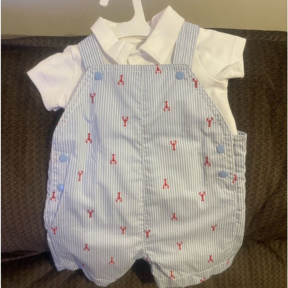 Just one you by carters overall set